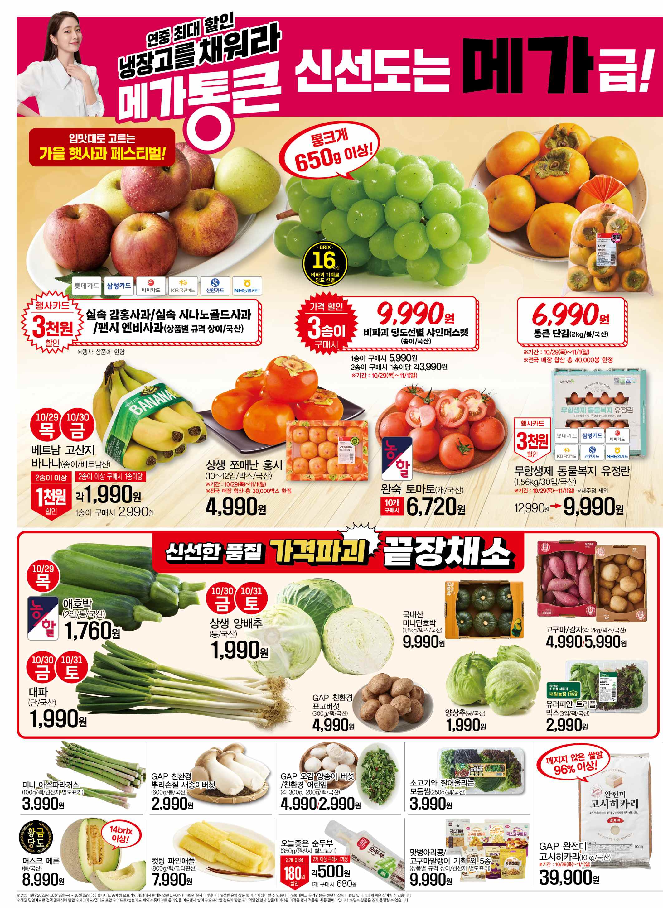 롯데마트 전단지 10/29 ~ 11/4 3쪽